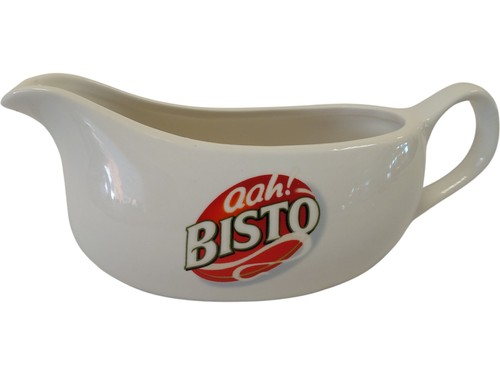 Bisto gravy boat - white, ceramic