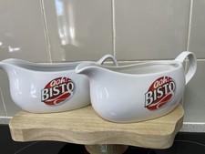 Pair of Aah Bisto Gravy Boat