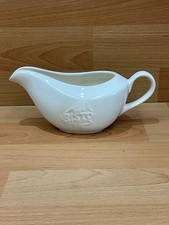 BISTO White Ceramic Gravy Boat