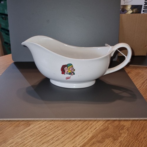 Bisto white ceramic gravy - ceramic, boat